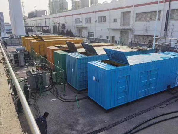 彭水柴油发电机出租案例展示